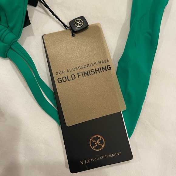 Beautiful green swimsuit with gold detail NWT - Picture 2 of 7